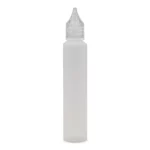 Leerflasche 30ml LDPE mit feiner Dosierspitze.