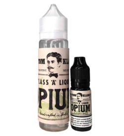 Tom Klark's Opium Shake and Vape Liquid für E-Zigaretten 60ml Flasche