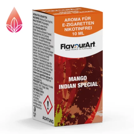 FlavourArt Mango Indian Special Aroma zum Mischen von E-Zigaretten Liquid.