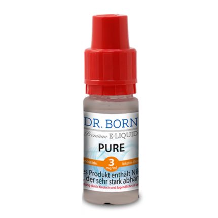 Dr Born Liquids Pure (ohne Aromastoffe) Liquid für E-Zigaretten
