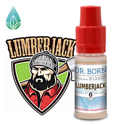 Dr. Born Lumberjack. 10ml Fertigliquid mit Tabakgeschmack ohne Sucralose.