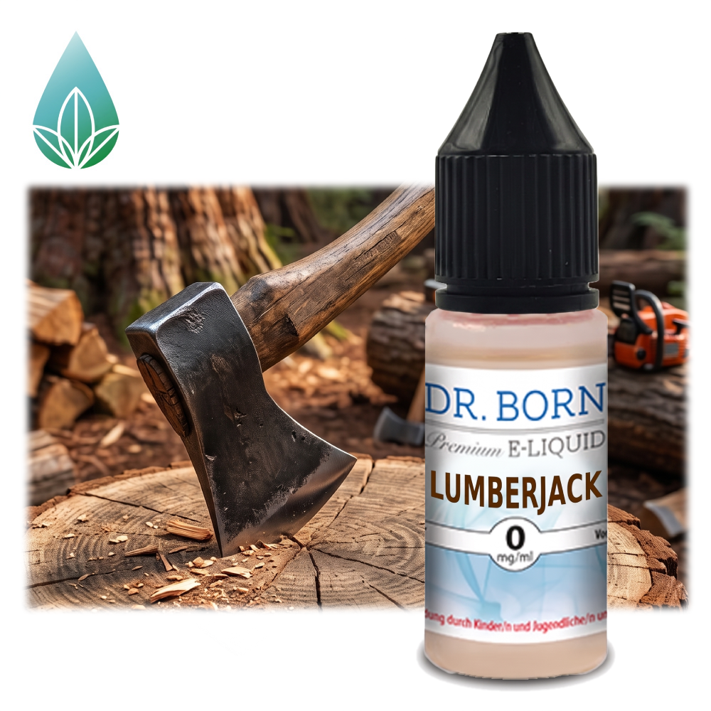 Dr Born Lumberjack Dr. Born Lumberjack. 10ml Fertigliquid mit Tabakgeschmack ohne Sucralose.