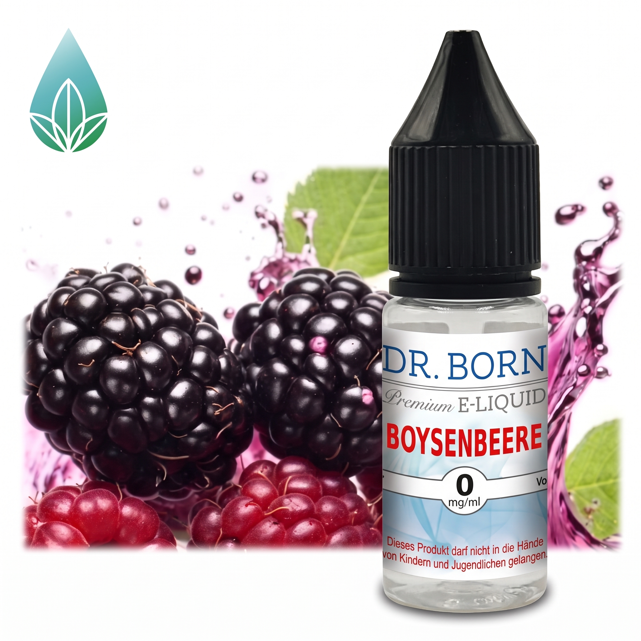 Dr. Born Boysenbeere Dr. Born Boysenbeere 10ml Fertigliquid ohne Sucralose.