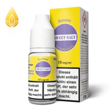 Sweet Salt Banane Nikotinsalz Liquid optional mit 10mg oder 20mg Nikotinsalz erhältlich.