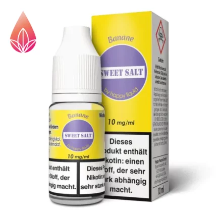 Sweet Salt Banane. Liquid mit Nikotinsalz.