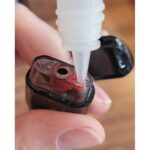 Praktisches Top-Fill unter dem Mundstück mit abgedichtetem Fill-Port.