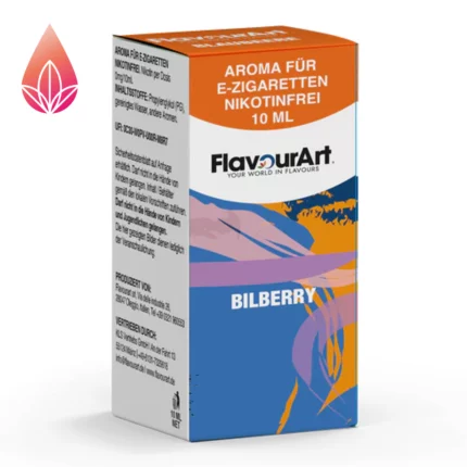 FlavourArt Bilberry (wilde Heidelbeere) Aroma zum Mischen von E-Zigaretten Liquid.
