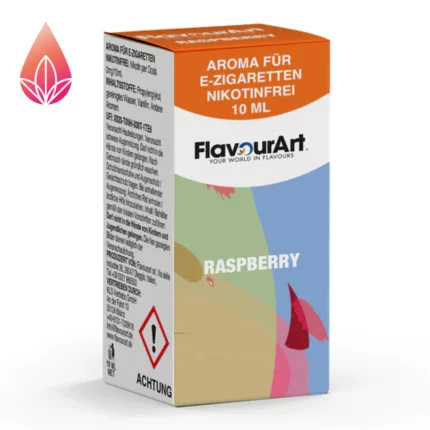 Raspberry Aroma von FlavourArt zum Mischen von E-Zigaretten Liquid.