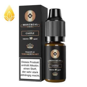 Montreal Original Castle 10ml Fertigliquid mit Nikotinsalz.