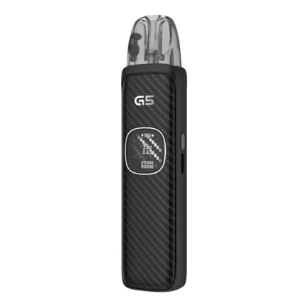 Uwell Caliburn G5 Pod Kit in der Farbe Black Carbon.