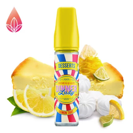 DINNER Lady - Desserts Lemon Tart 14ml Aroma in einer 60ml Flasche.