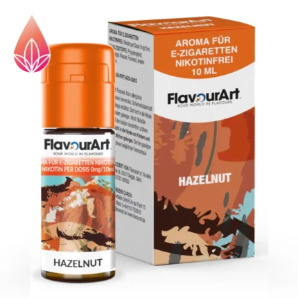 FlavourArt Hazelnut Aroma zum Mischen von E-Zigaretten Liquid.