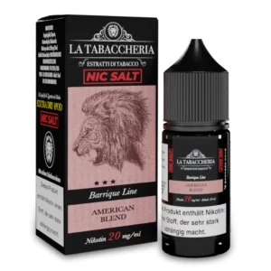 La Tabaccheria American Blend Nikotinsalz Liquid mit 20 mg